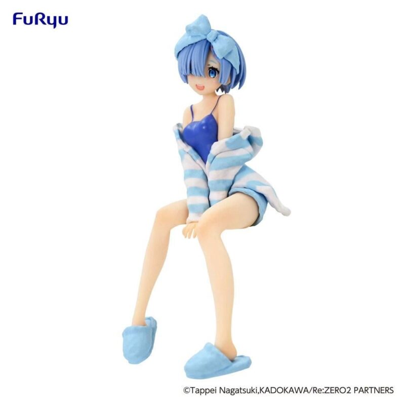RE ZERO - Rem "Room Wear" - Statuette PVC Noodle Stopper 14cm – Image 2