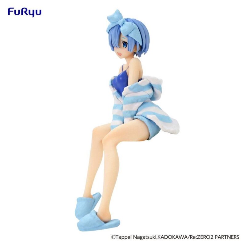 RE ZERO - Rem "Room Wear" - Statuette PVC Noodle Stopper 14cm – Image 3