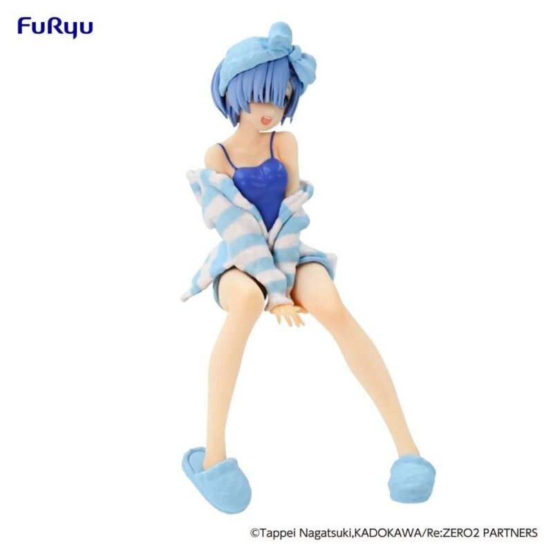 RE ZERO - Rem "Room Wear" - Statuette PVC Noodle Stopper 14cm – Image 5