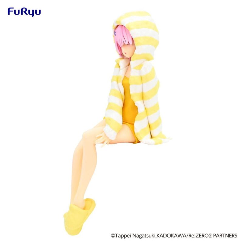 RE ZERO - Ram "Room Wear Yellow" - Statuette PVC Noodle Stopper 14cm – Image 2