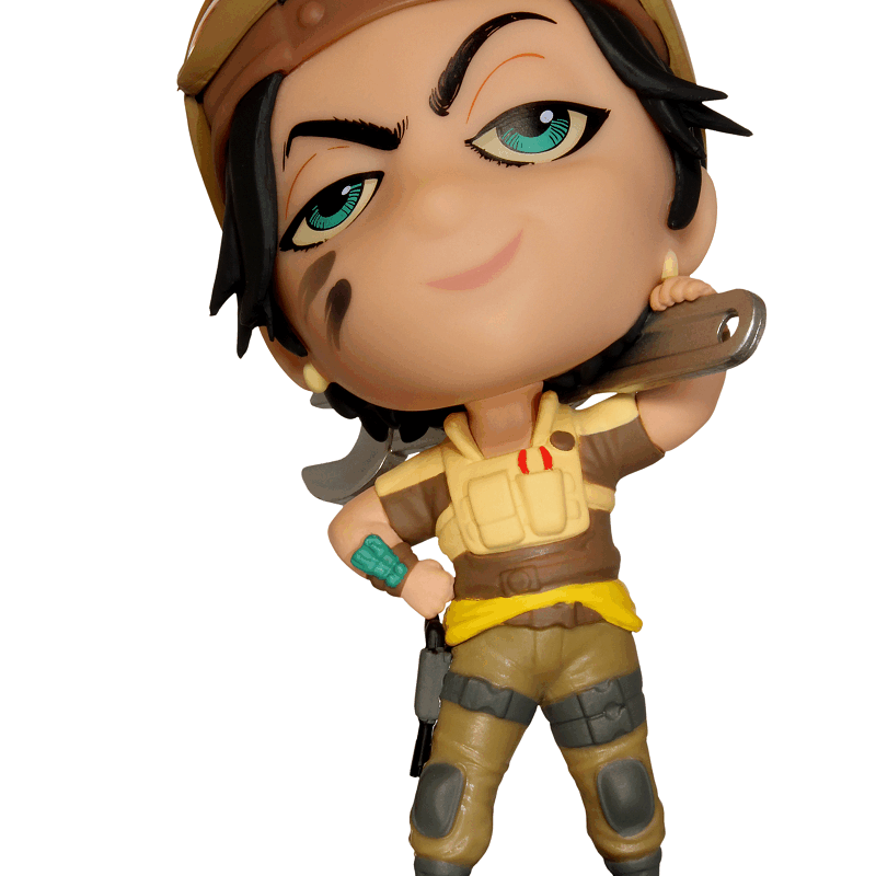 SIX COLLECTION Series 5 - Figurine Gridlock Chibi (Officielle Ubisoft)