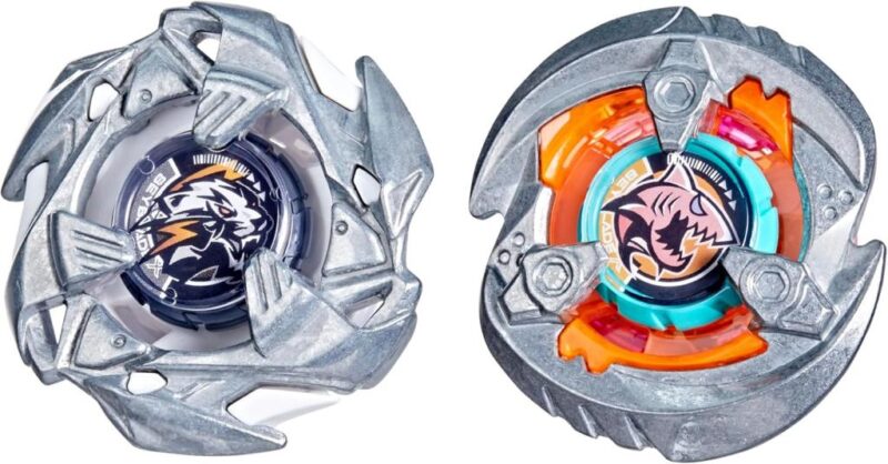 BEYBLADE X - Gill Shark 4-70O & Pearl Tiger 3-60U Dual Pack – Image 2