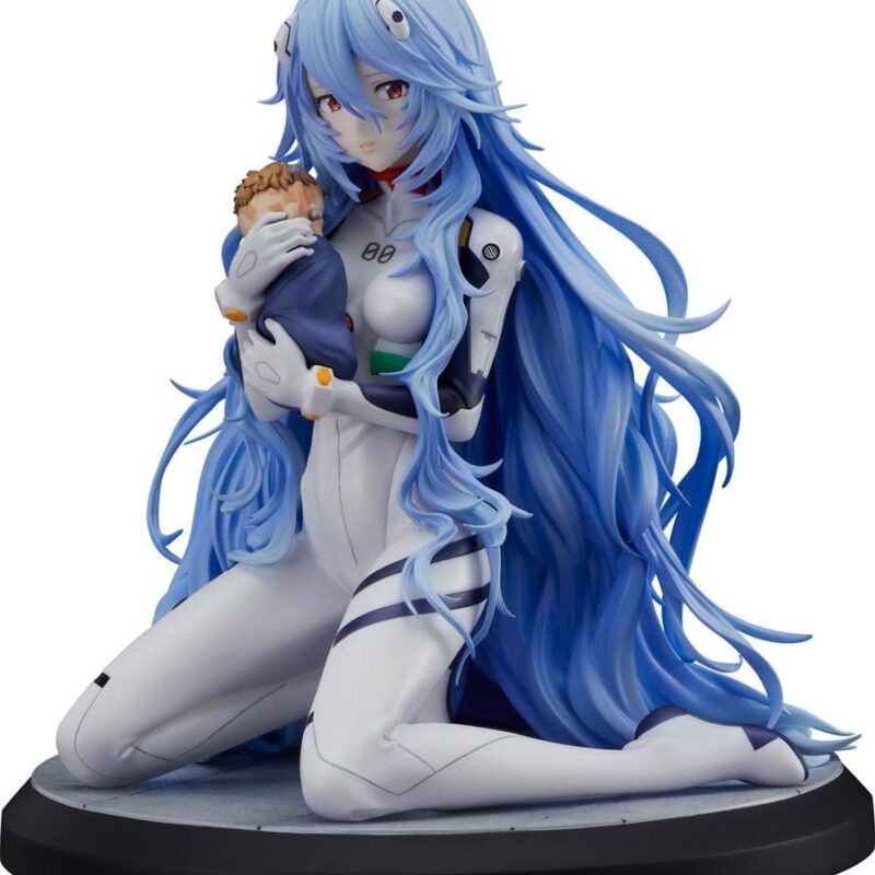 REBUILD OF EVANGELION - Rei Ayanami "Cheveux Longs" - Statuette 16cm
