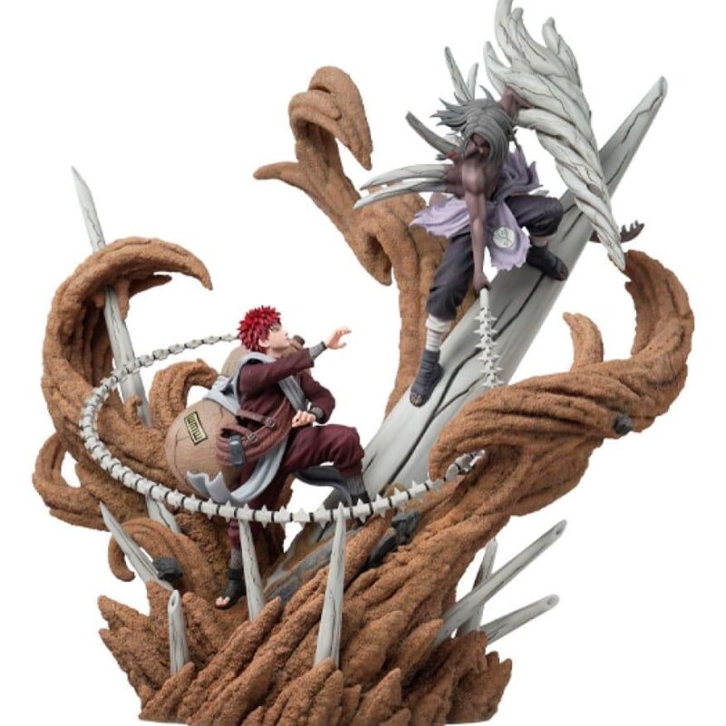 NARUTO SHIPPUDEN - Gaara VS Kimimaro - Statuette Elite Dynamic 61cm
