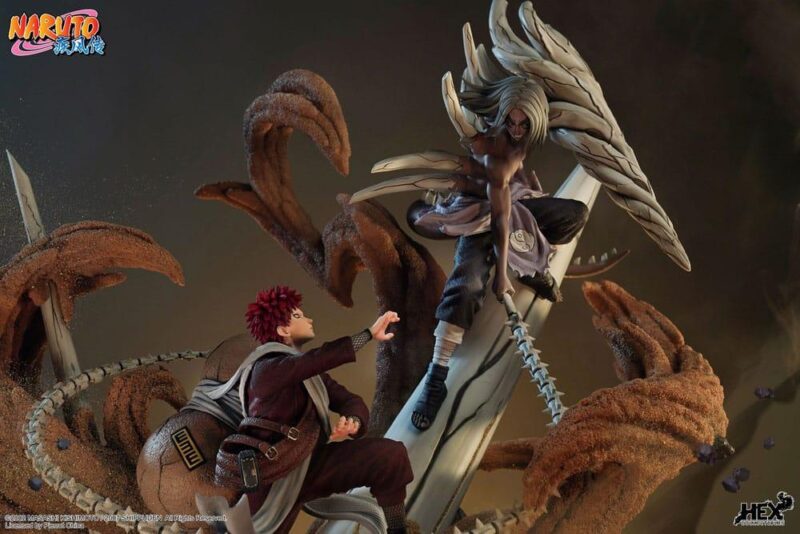 NARUTO SHIPPUDEN - Gaara VS Kimimaro - Statuette Elite Dynamic 61cm – Image 2