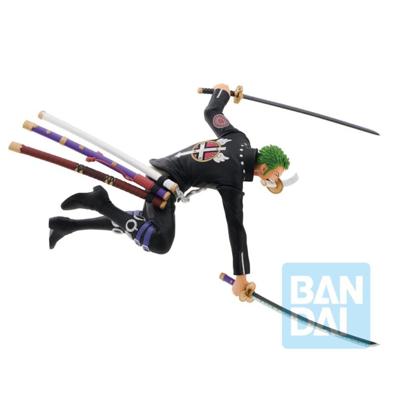 ONE PIECE FILM RED - Roronoa Zoro  -Figurine More Beat Ichibansho 11cm – Image 2