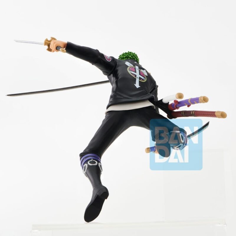 ONE PIECE FILM RED - Roronoa Zoro  -Figurine More Beat Ichibansho 11cm – Image 3