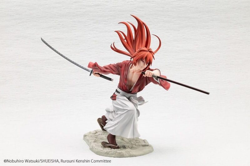 KENSHIN LE VAGABOND - Kenshin Himura - Statuette ARTFXJ 1/8 20cm – Image 3