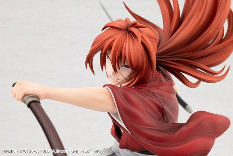 KENSHIN LE VAGABOND - Kenshin Himura - Statuette ARTFXJ 1/8 20cm – Image 4