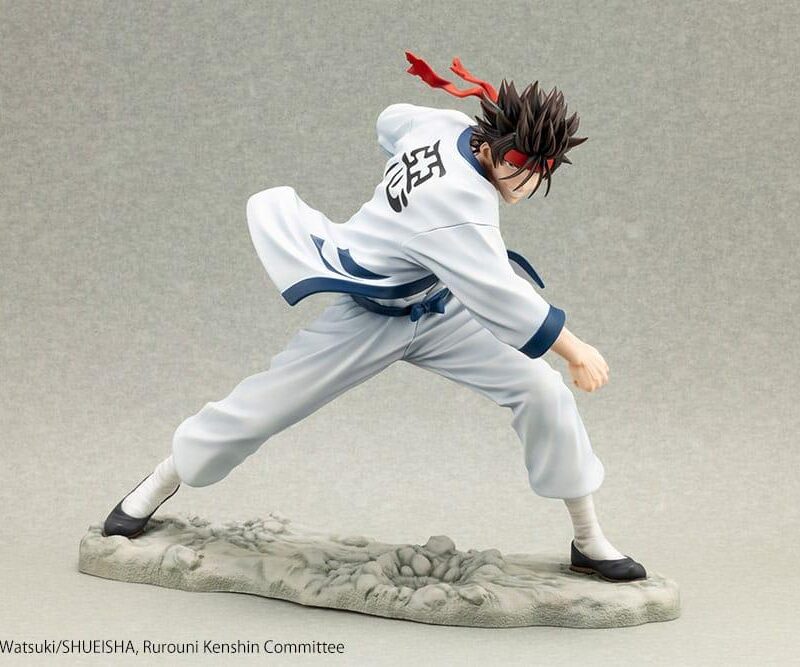 KENSHIN LE VAGABOND - Sanosuke Sagara - Statuette ARTFXJ 1/8 18cm