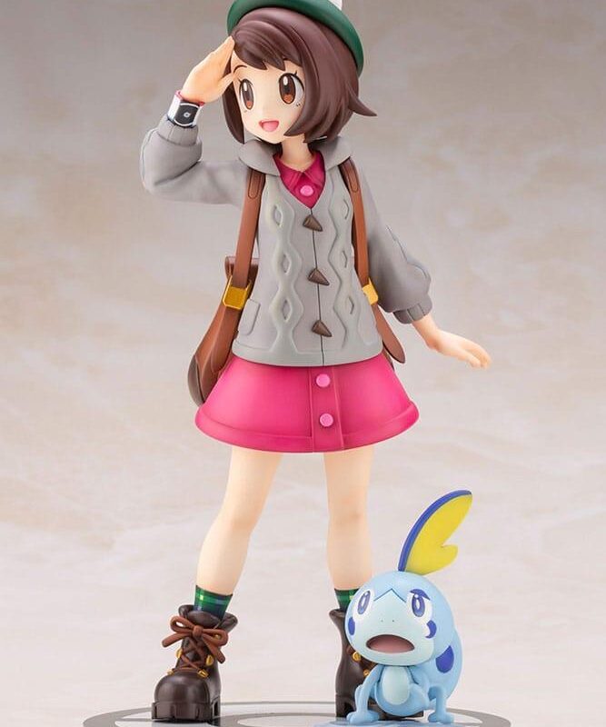 POKEMON - Gloria & Larméléon - Statuette ARTFXJ 1/8 21cm
