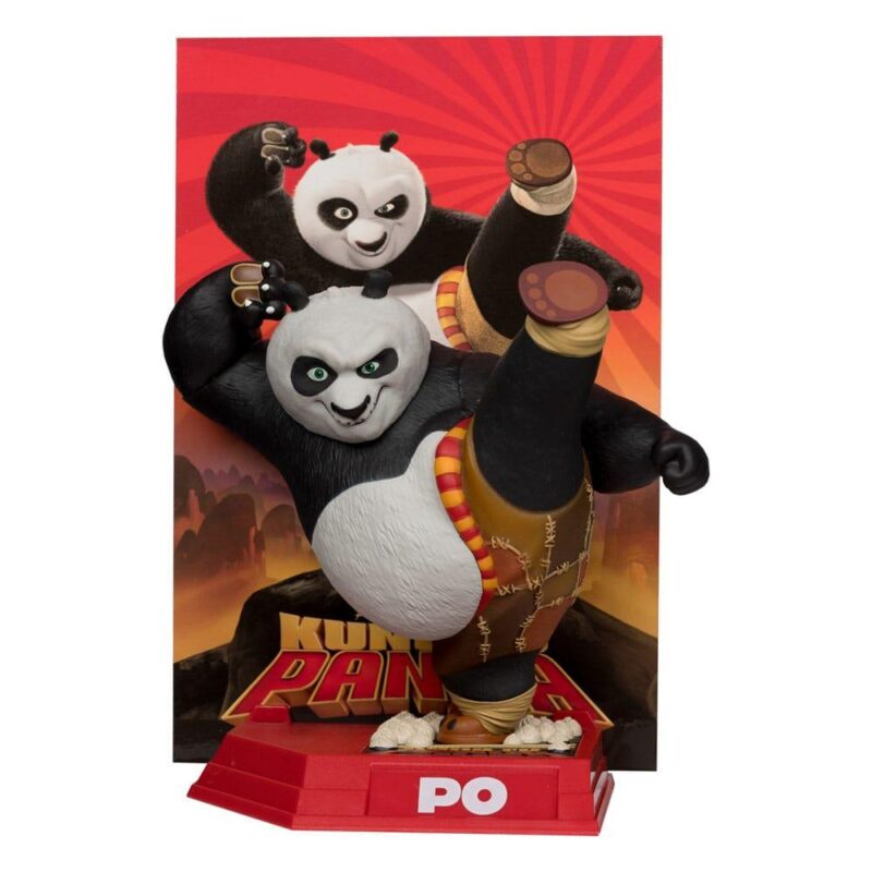 KUNG FU PANDA - Po - Statuette Movie Maniacs 17cm – Image 2