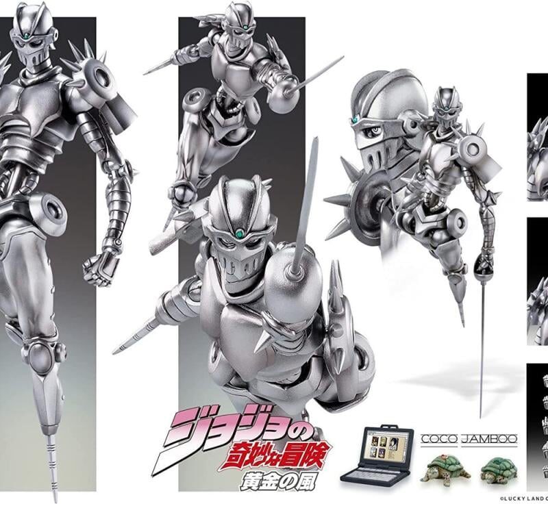 JOJO PART 5 - Silver Chariot - Figurine Super Action Chozokado 16cm