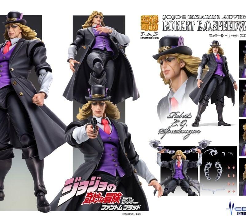JOJO PART 1 - Robert E.O. Speedwagon - Figurine Chozokado 17cm