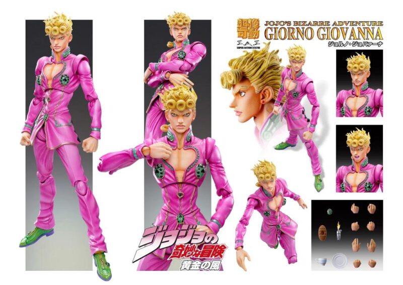 JOJO PART 5 - Giorno Giovanna - Figurine Chozokado 15cm