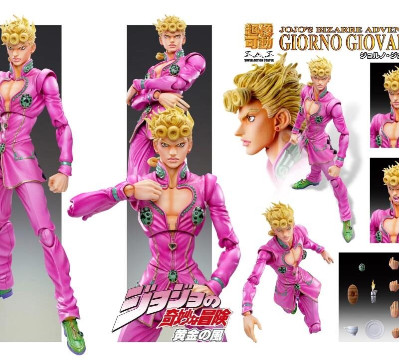JOJO PART 5 - Giorno Giovanna - Figurine Chozokado 15cm