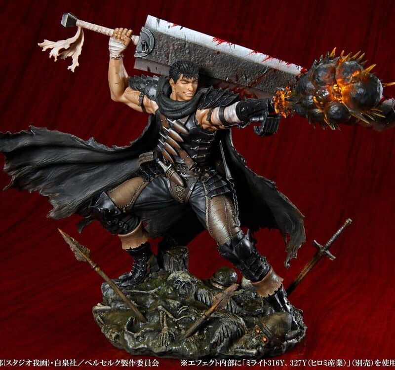 BERSERK - Guts "Black Swordsman" - Statuette 1/7 26cm