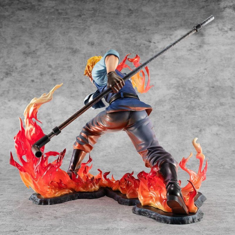 ONE PIECE - Sabo Fire Fist - Statuette PVC P.O.P. - 15cm – Image 2