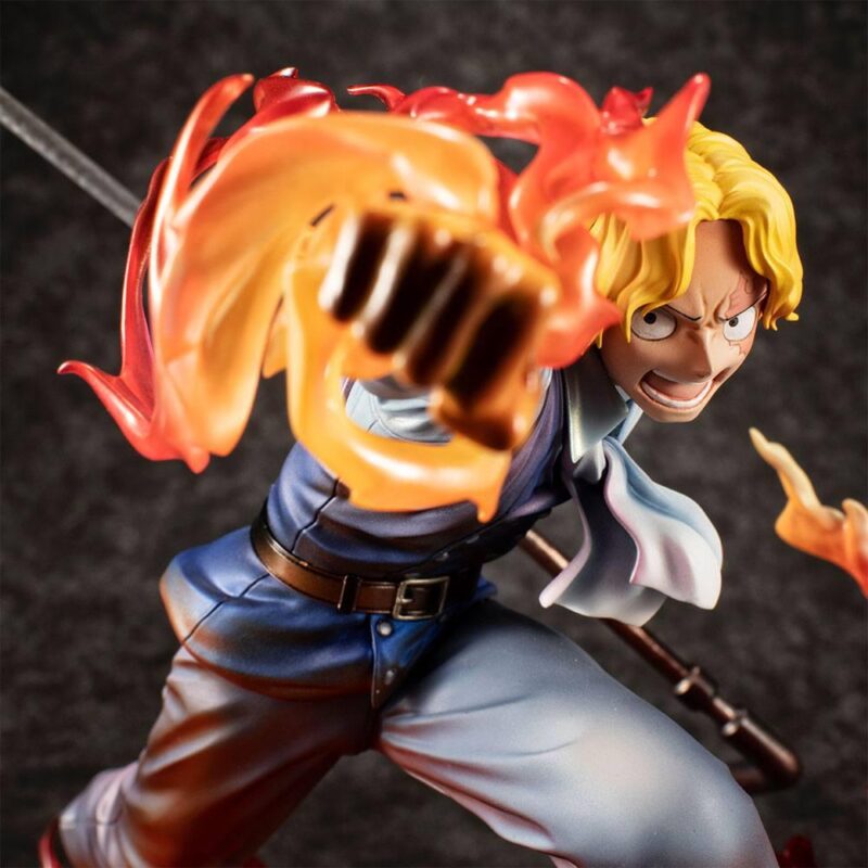 ONE PIECE - Sabo Fire Fist - Statuette PVC P.O.P. - 15cm – Image 3