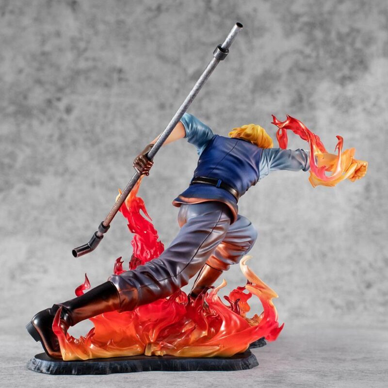 ONE PIECE - Sabo Fire Fist - Statuette PVC P.O.P. - 15cm – Image 4