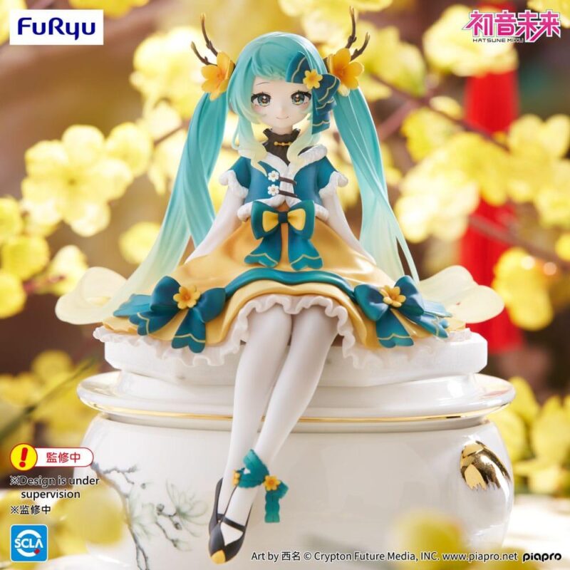 HATSUNE MIKU - Hatsune Miku Chinese New Year Ver - Statuette 14cm – Image 2