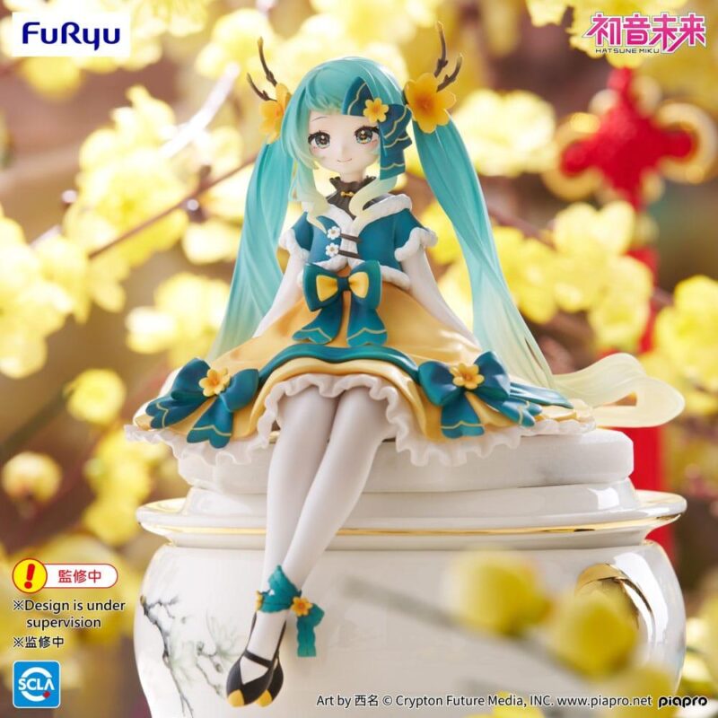 HATSUNE MIKU - Hatsune Miku Chinese New Year Ver - Statuette 14cm – Image 4