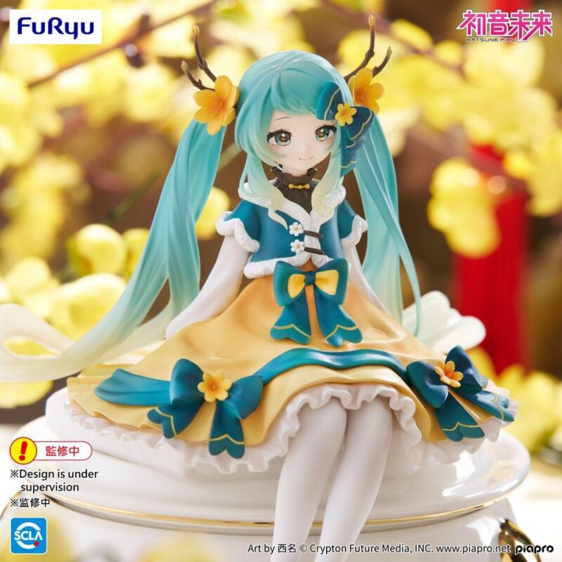 HATSUNE MIKU - Hatsune Miku Chinese New Year Ver - Statuette 14cm – Image 5