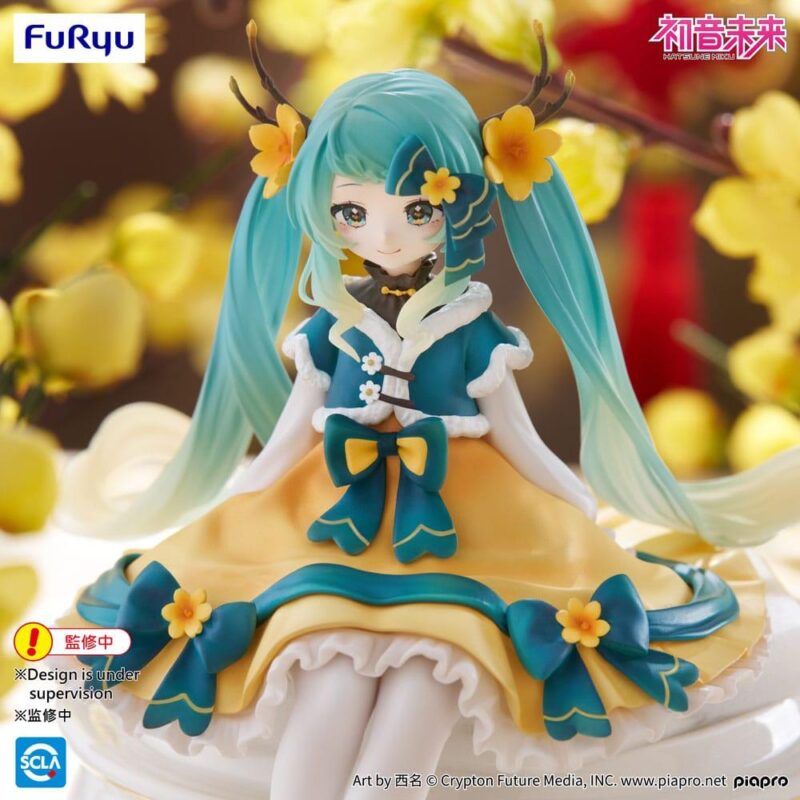HATSUNE MIKU - Hatsune Miku Chinese New Year Ver - Statuette 14cm – Image 6