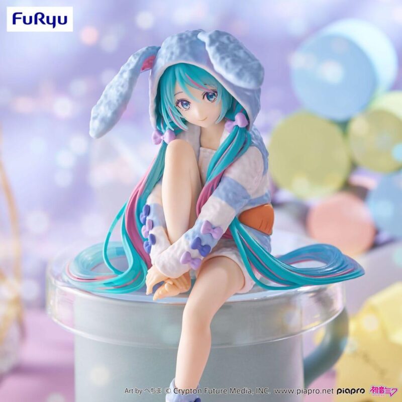 HATSUNE MIKU - Hatsune Blue Pajama Ver - Statuette 14cm – Image 2