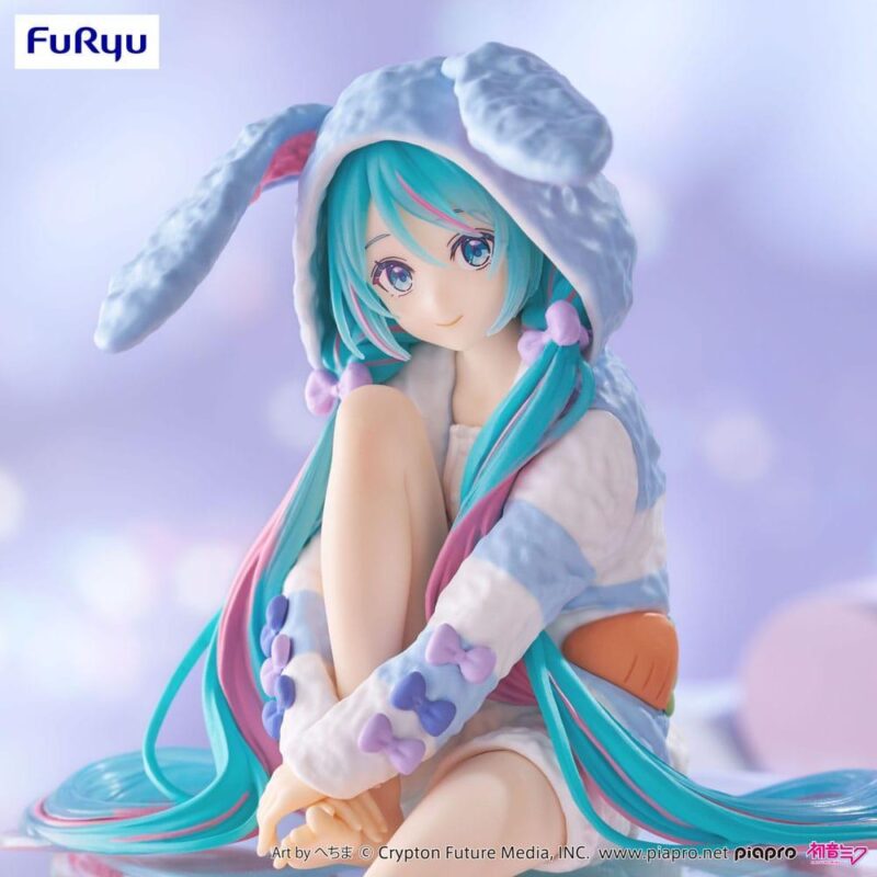 HATSUNE MIKU - Hatsune Blue Pajama Ver - Statuette 14cm – Image 3