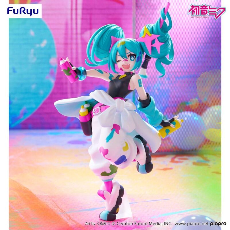HATSUNE MIKU - Trio Try It Miku Paint Girl - Statuette19cm