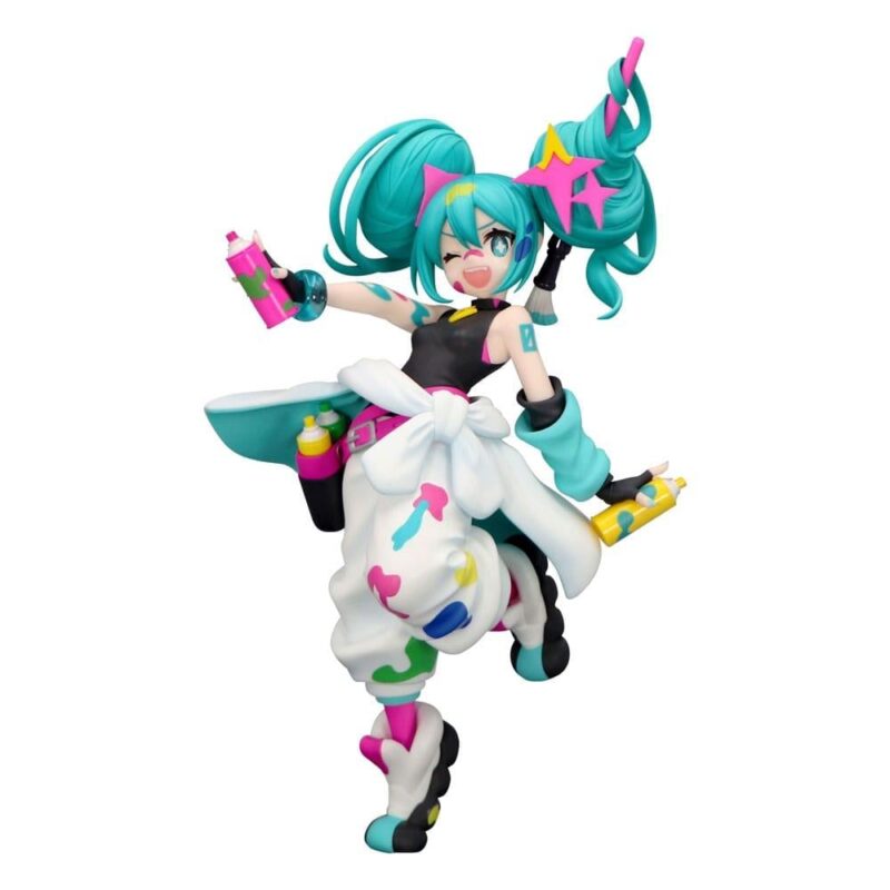 HATSUNE MIKU - Trio Try It Miku Paint Girl - Statuette19cm – Image 2