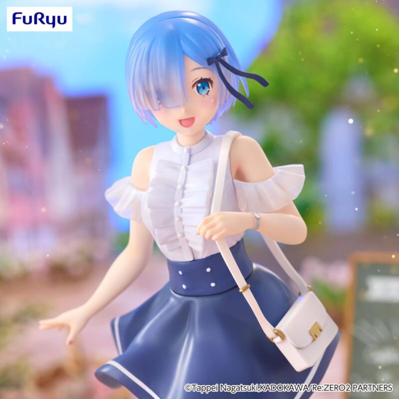 RE ZERO - Rem "Date Plan" - Statuette Trio-Try-It 21cm – Image 3