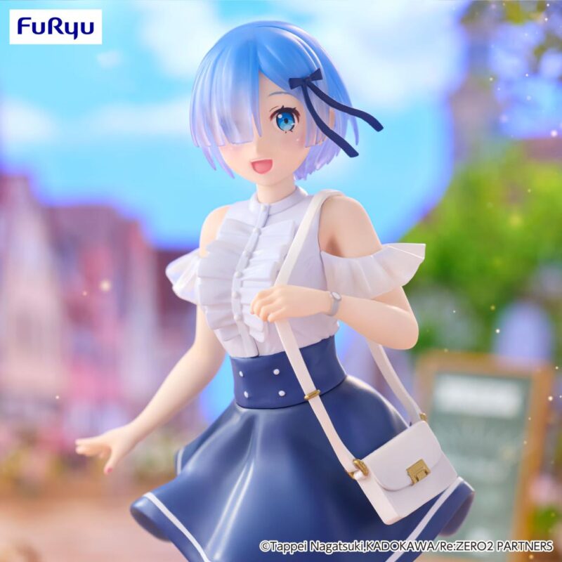 RE ZERO - Rem "Date Plan" - Statuette Trio-Try-It 21cm – Image 5
