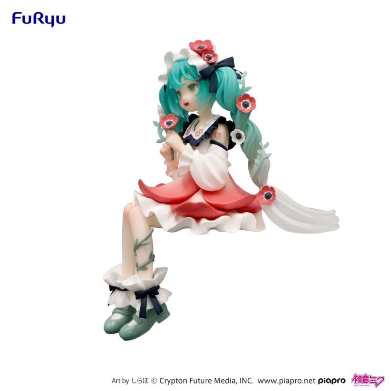 HATSUNE MIKU - Flower Fairy Anemone - Statuette Noodle Stopper 14cm – Image 2