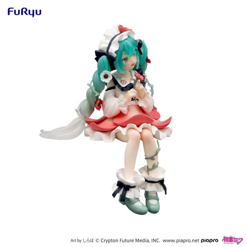 HATSUNE MIKU - Flower Fairy Anemone - Statuette Noodle Stopper 14cm – Image 4