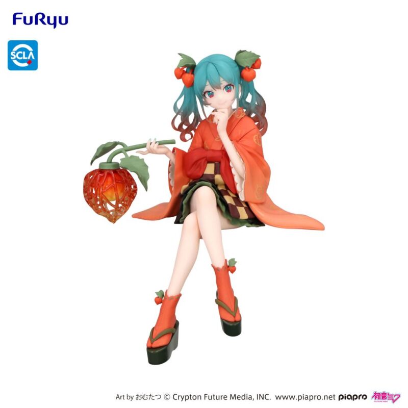 HATSUNE MIKU - Flower Fairy Winter - Statuette Noodle Stopper 15cm