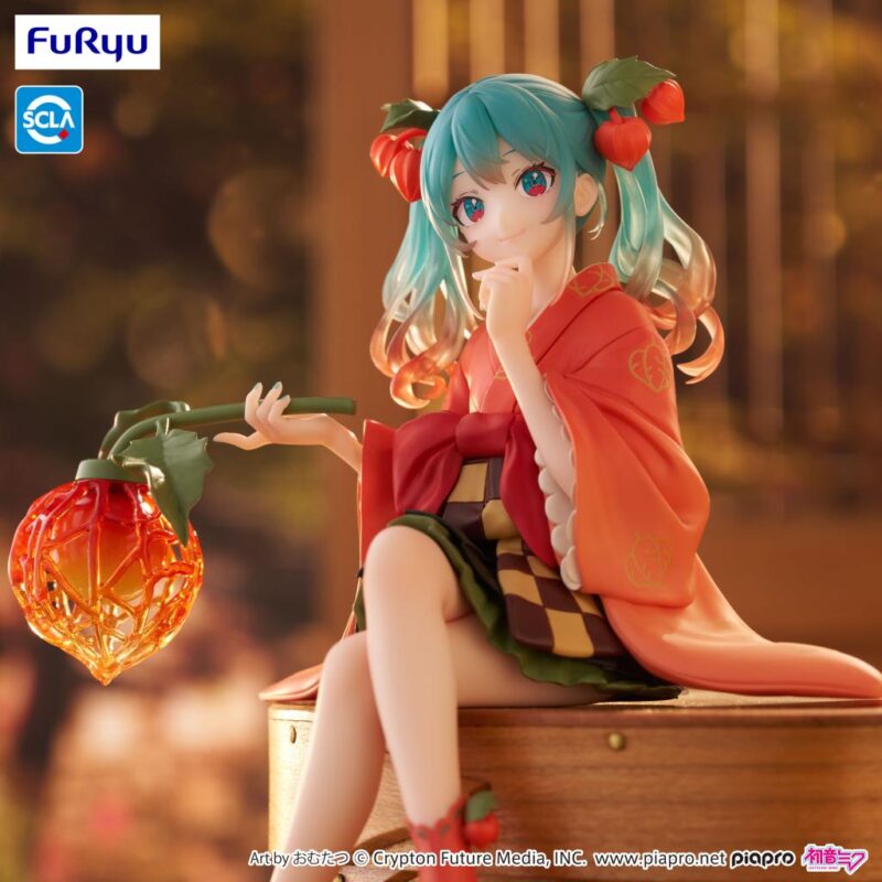 HATSUNE MIKU - Flower Fairy Winter - Statuette Noodle Stopper 15cm – Image 6