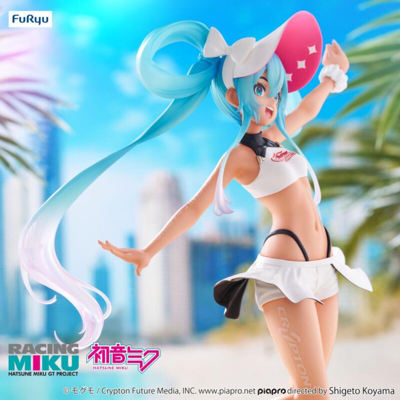 HATSUNE MIKU - Racing Miku 2024 Summer - Statuette Trio-Try-It 21cm – Image 6
