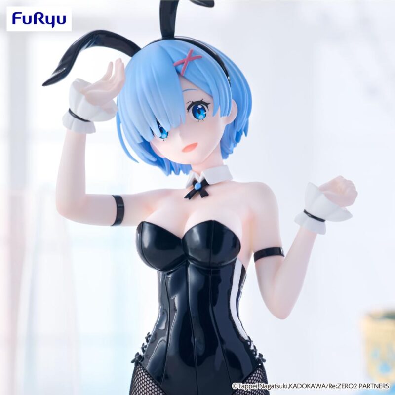 RE ZERO - Rem - Statuette Bicute Bunnies 29cm – Image 3