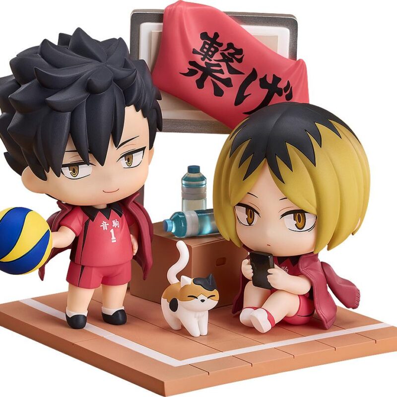 HAIKYU!! - Tetsuro Kuroo & Kenma Kozume - Figurines Qset+ 8.4cm