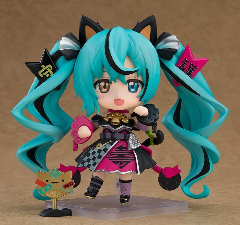 HATSUNE MIKU - Black Maneki Miku - Figurine Nendoroid 10cm
