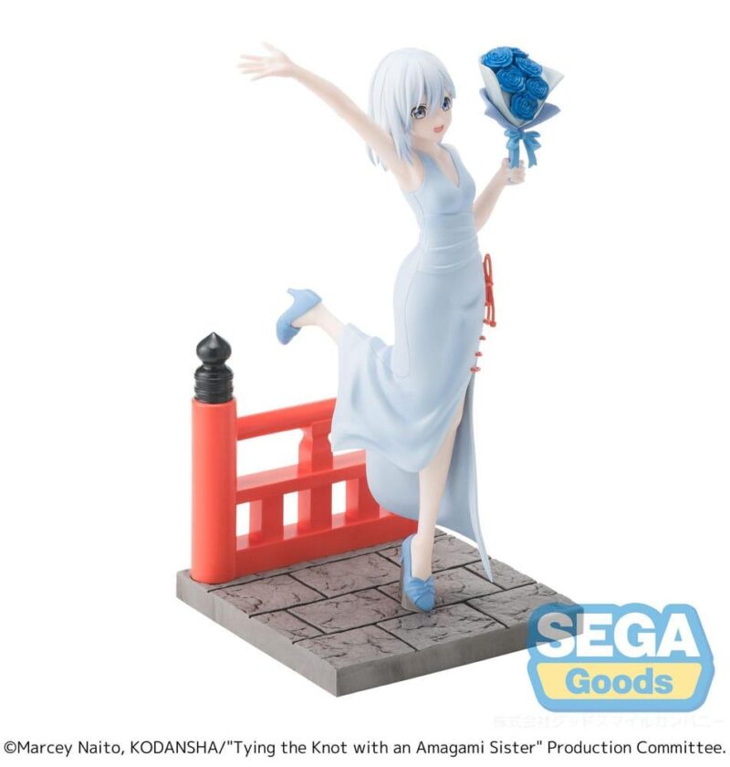 TYING THE KNOT WITH AN AMAGAMI SISTER - Asahi - Statue Luminasta 18cm – Image 4