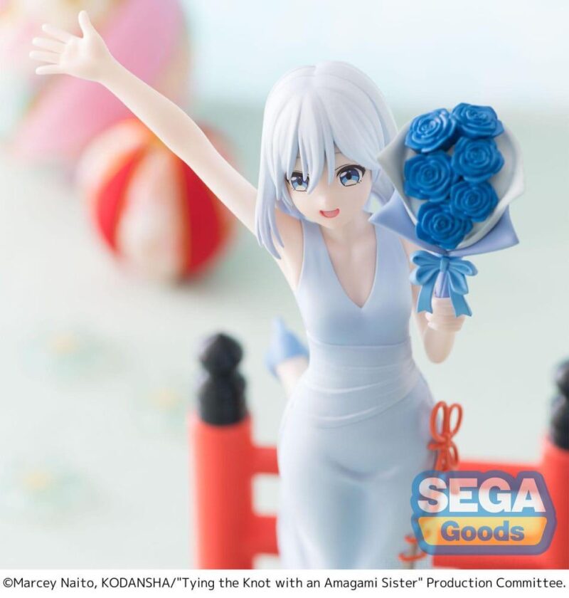 TYING THE KNOT WITH AN AMAGAMI SISTER - Asahi - Statue Luminasta 18cm – Image 6