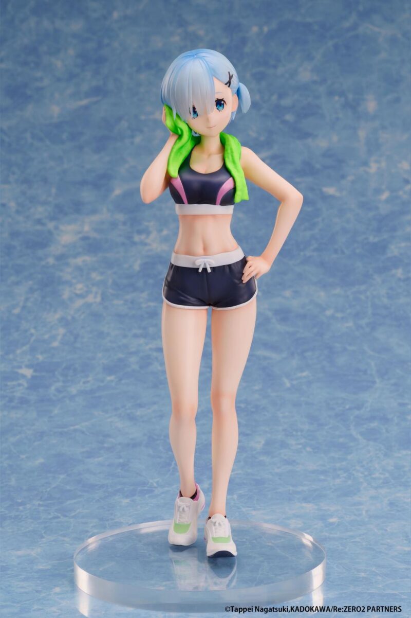 RE ZERO - Rem "Sport Wear" - Statuette 23cm – Image 2