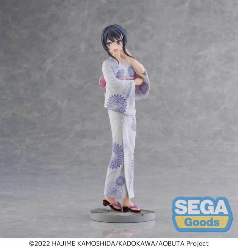 RASCAL DOES NOT ... - Mai Sakuragi "Yukata" - Figurine Luminasta 22cm – Image 2