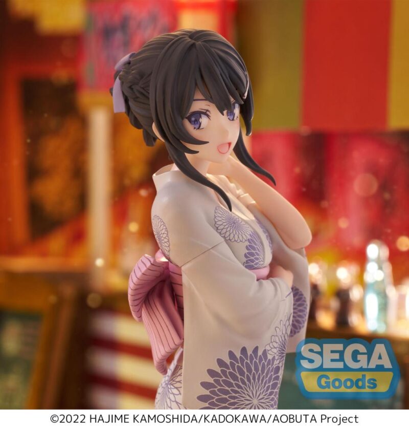 RASCAL DOES NOT ... - Mai Sakuragi "Yukata" - Figurine Luminasta 22cm – Image 5