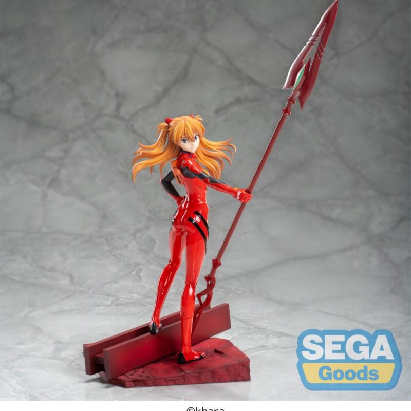 EVANGELION - Asuka X Spear of Cassius - Figurine Luminasta 20cm