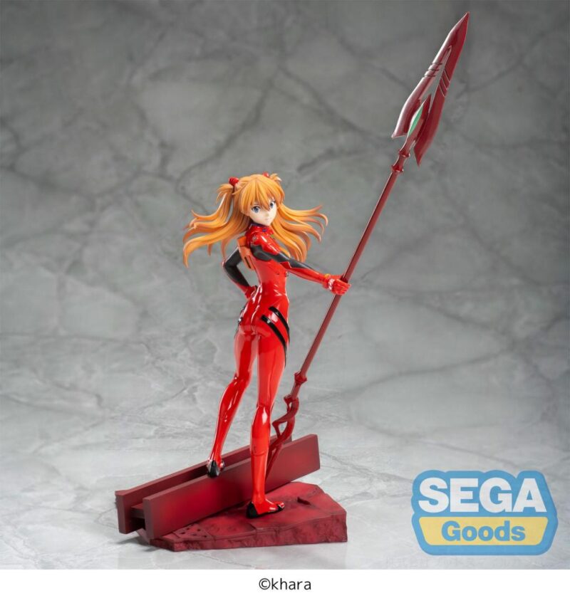 EVANGELION - Asuka X Spear of Cassius - Figurine Luminasta 20cm
