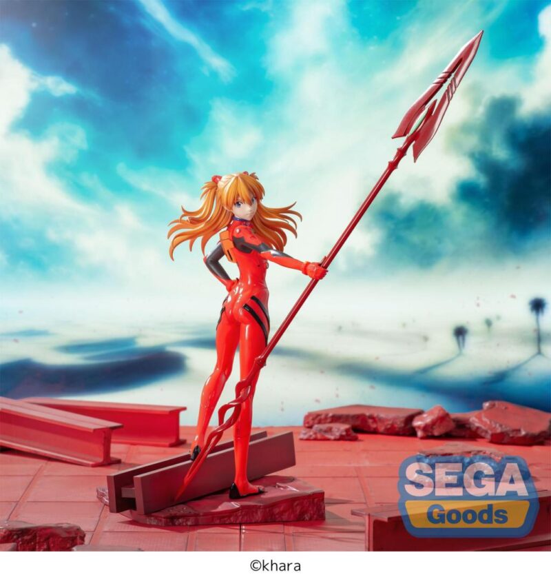 EVANGELION - Asuka X Spear of Cassius - Figurine Luminasta 20cm – Image 3
